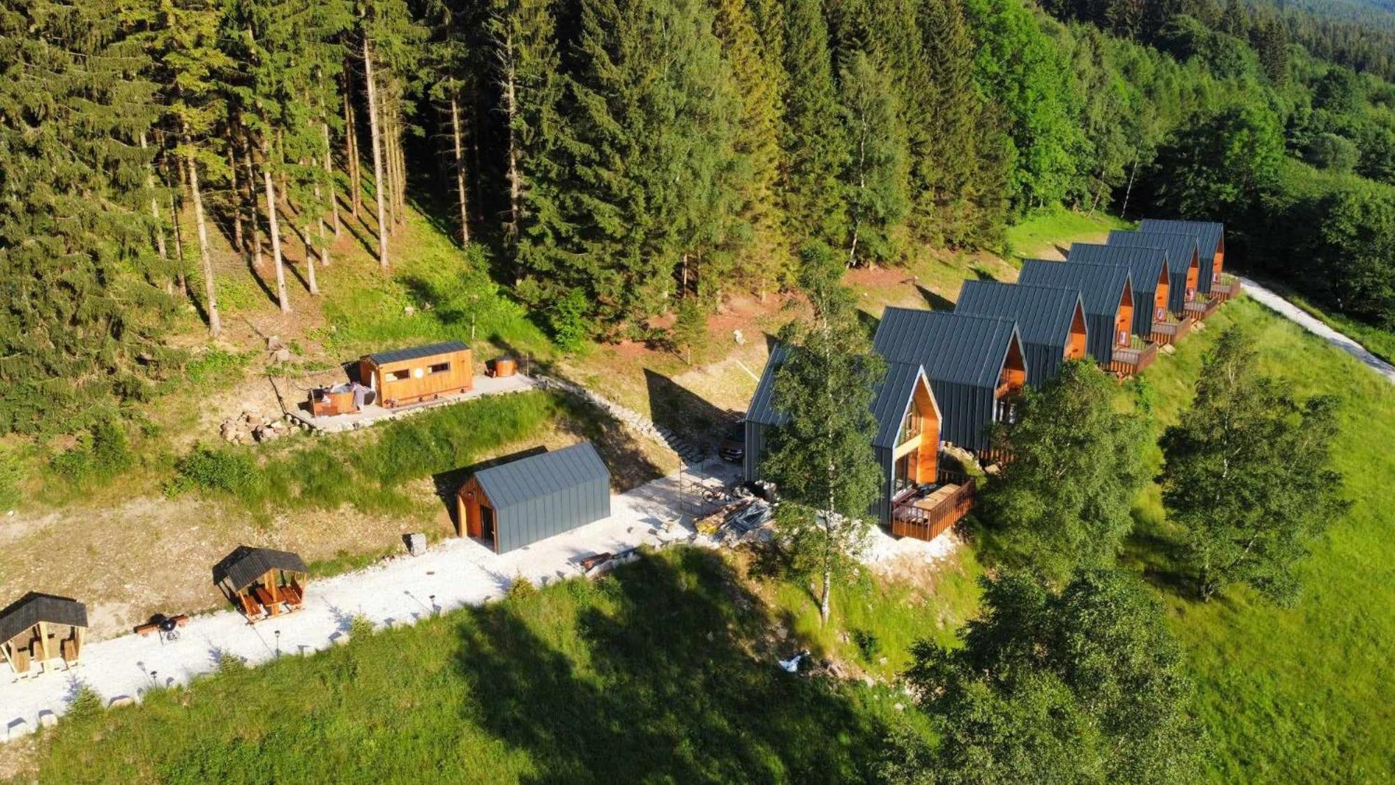 Osada Za Gorami Za Lasami - Domki Z Widokiem Na Snieznik Stronie Śląskie Exteriér fotografie
